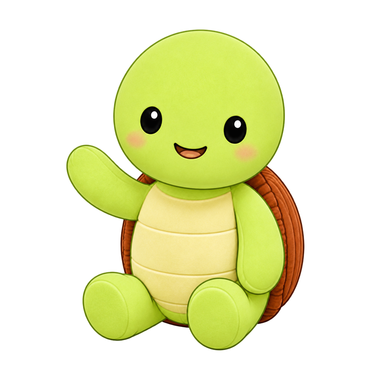 Tim the Turtle waving